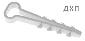 Дюбель-хомут ДХП-8 для плоского кабеля 5-8мм нейлон белый (100шт) TDM