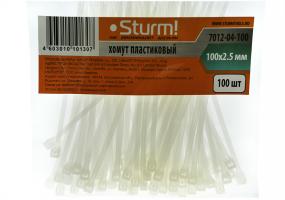 Хомуты пластиковые Sturm! 7012-04-100_1