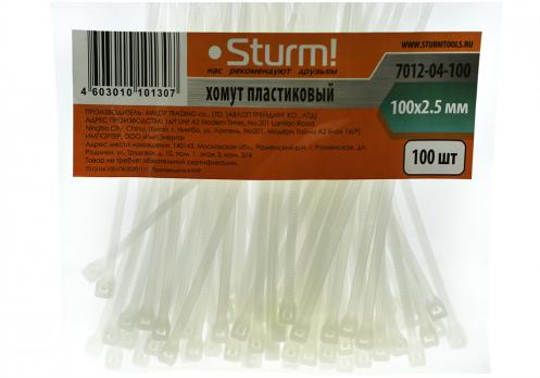 Хомуты пластиковые Sturm! 7012-04-100