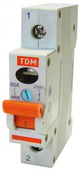 Выключатель нагрузки (мини-рубильник) ВН-32 1P 125A TDM