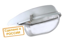 Светильник ЛКУ 97-125-002 Е40 со стеклом TDM