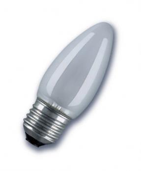 Лампа накаливания "Свеча матовая" 40 Вт-230 В-Е27 TDM
