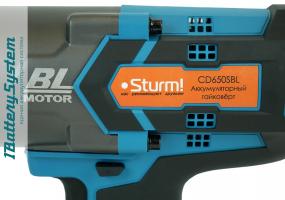 Аккумуляторный гайковерт Sturm! CD650SBL 1BatterySystem_4